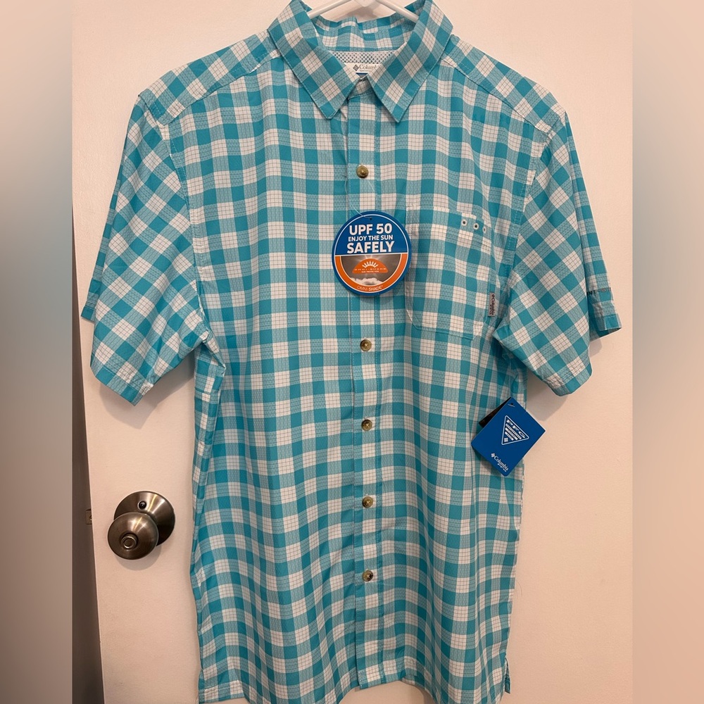 Columbia Men’s PFG Shirt NWT Authentic 🎣☀️